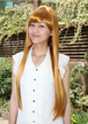 wigs2you全假发 日本正品 长 直 齐刘海 Cosplay  前短后长 舞会假发 W-312